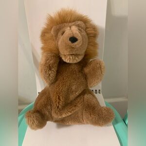 Vintage 1985 Gund Lion Hand Puppet